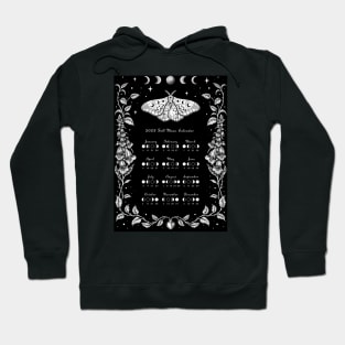 Witch Garden-2023 Full Moon Calendar Hoodie